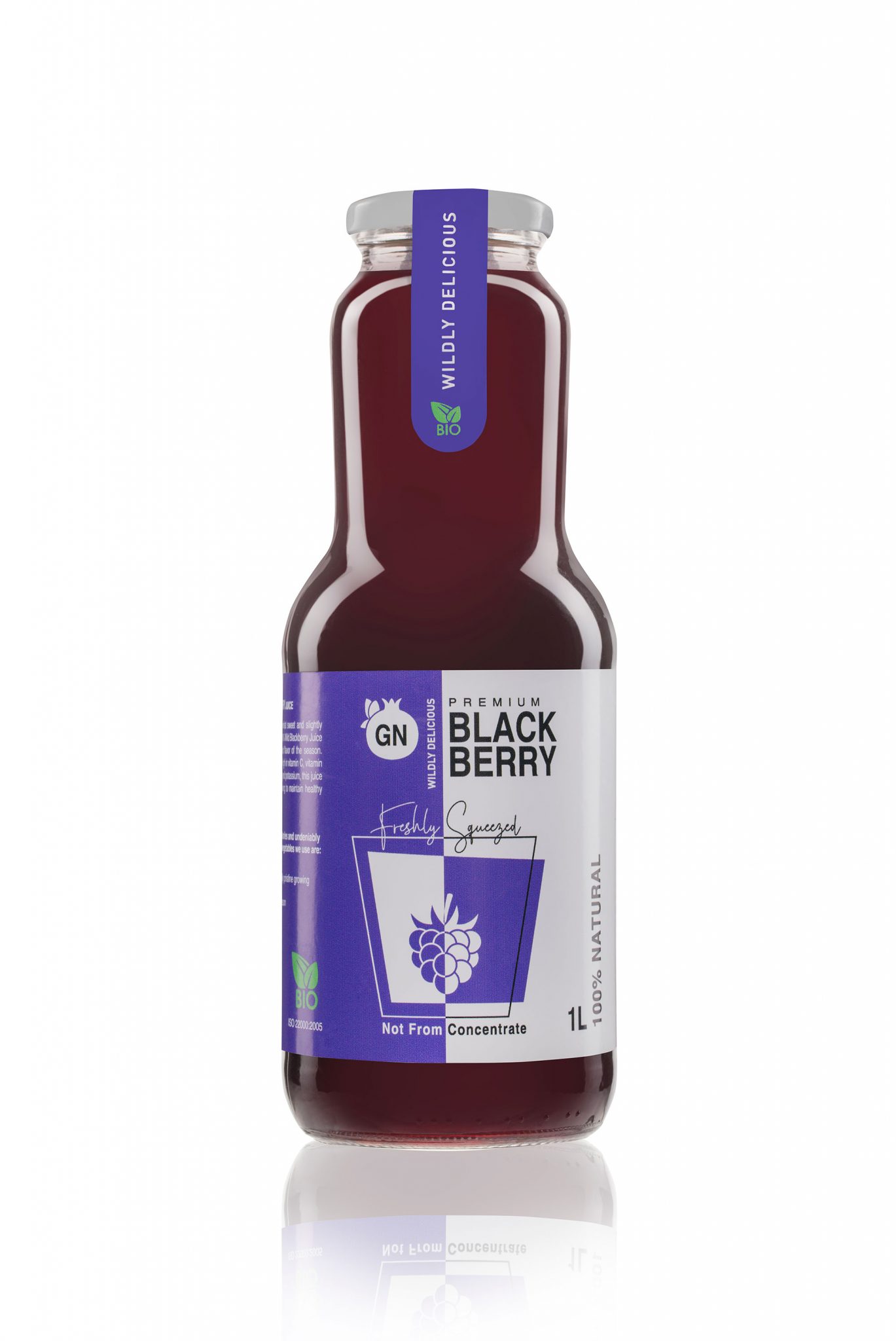 100 WILD BLACKBERRY JUICE Nectar